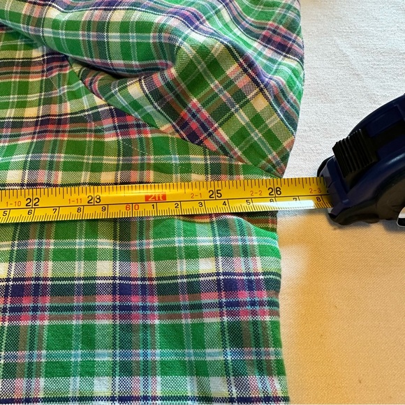 Ralph Lauren Men’s XL LongSleeve Plaid ButtonDown Shirt Green, Navy, Pink, White - Picture 6 of 8